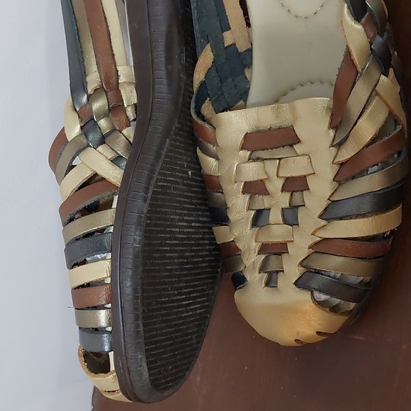 Softspots sandal Leather Size 7W - Picture 3 of 8